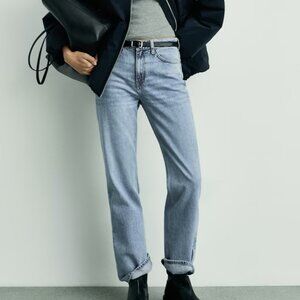 Mango Matilda medium-rise straight-fit jeans